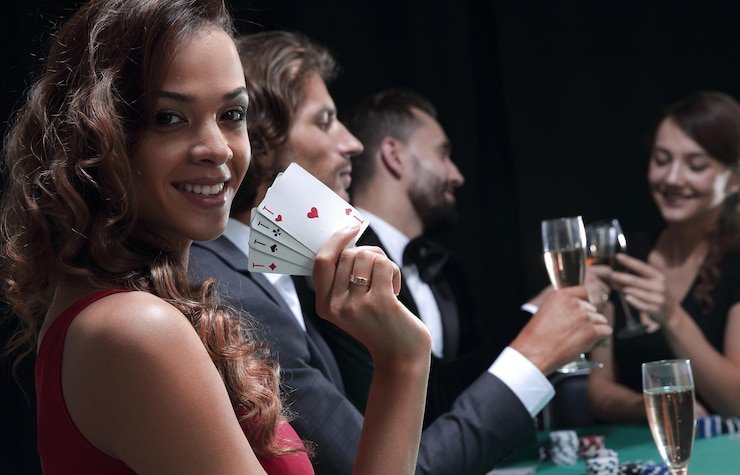 Meja live casino Push Gaming dengan streaming HD dan dealer profesional